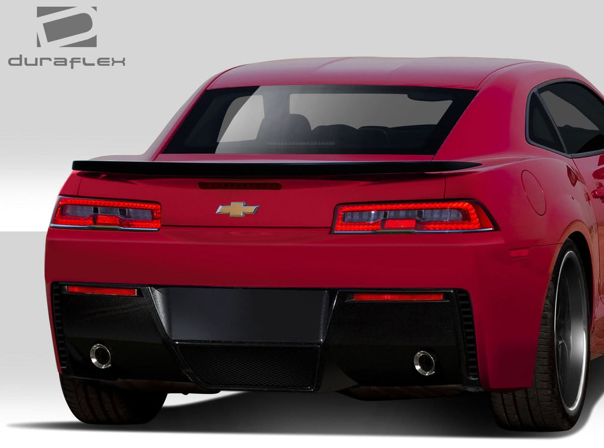 2014-2015 Chevrolet Camaro Stingray Z Look Rear Bumper Cover - FRP