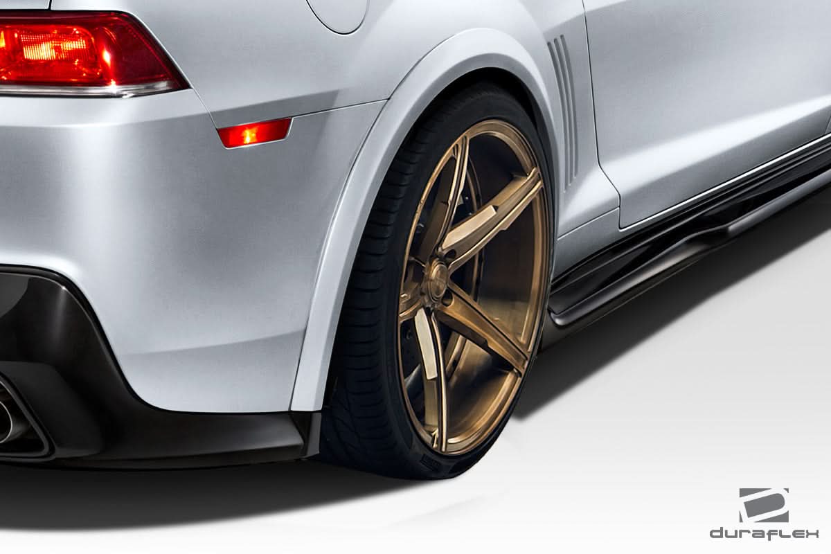 2010-2015 Chevrolet Camaro Z28 Look Rear Fender Flares 2 Piece - FRP