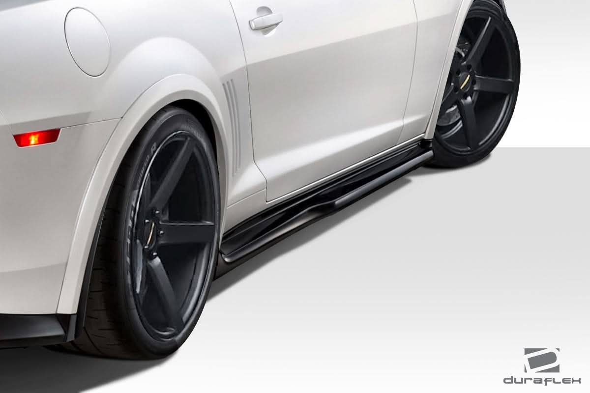 2010-2015 Chevrolet Camaro Z28 Look Side Skirt Rocker Panels - FRP