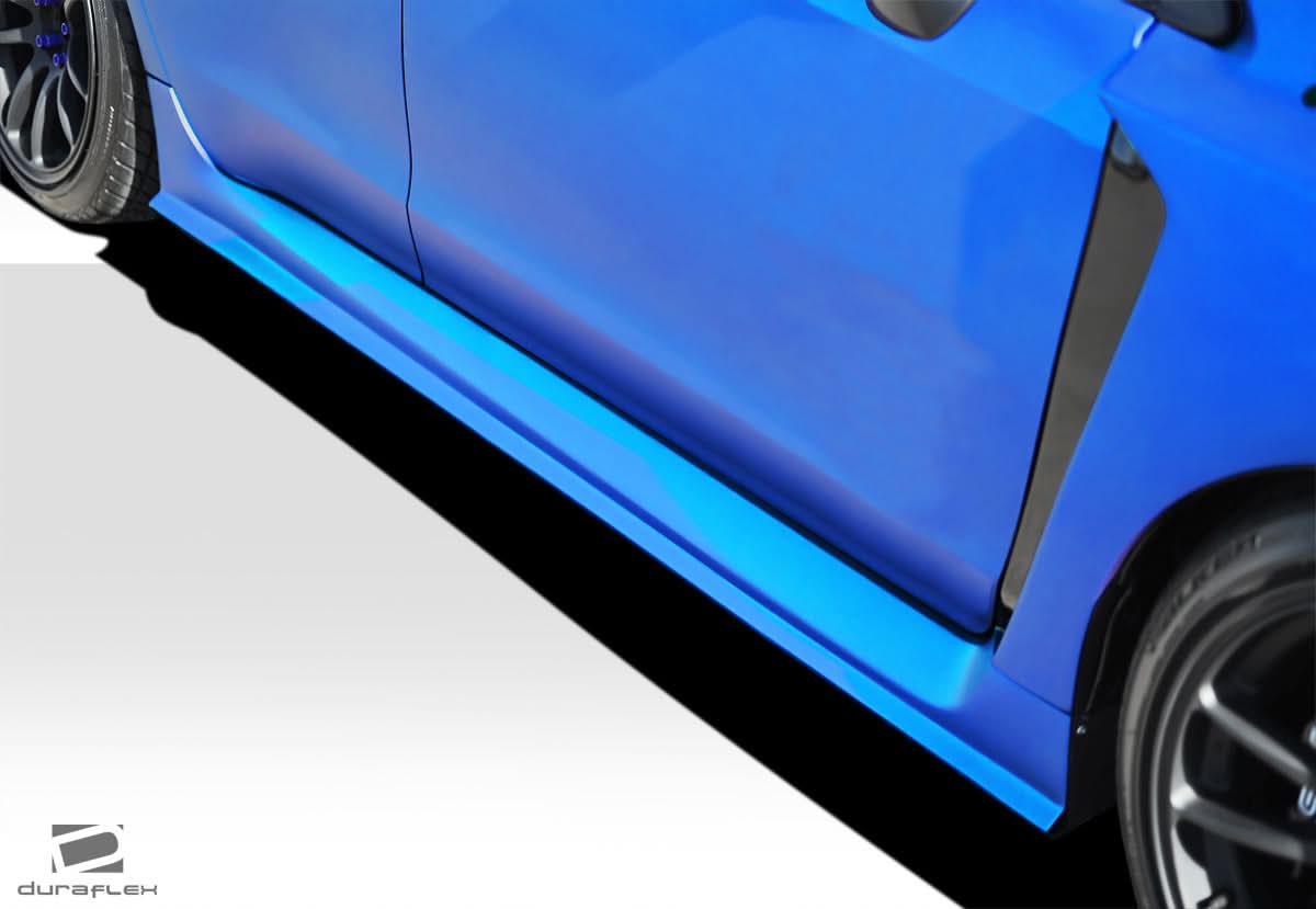2015-2021 Subaru WRX NBR Concept Style Side Skirt Rocker Panels - FRP