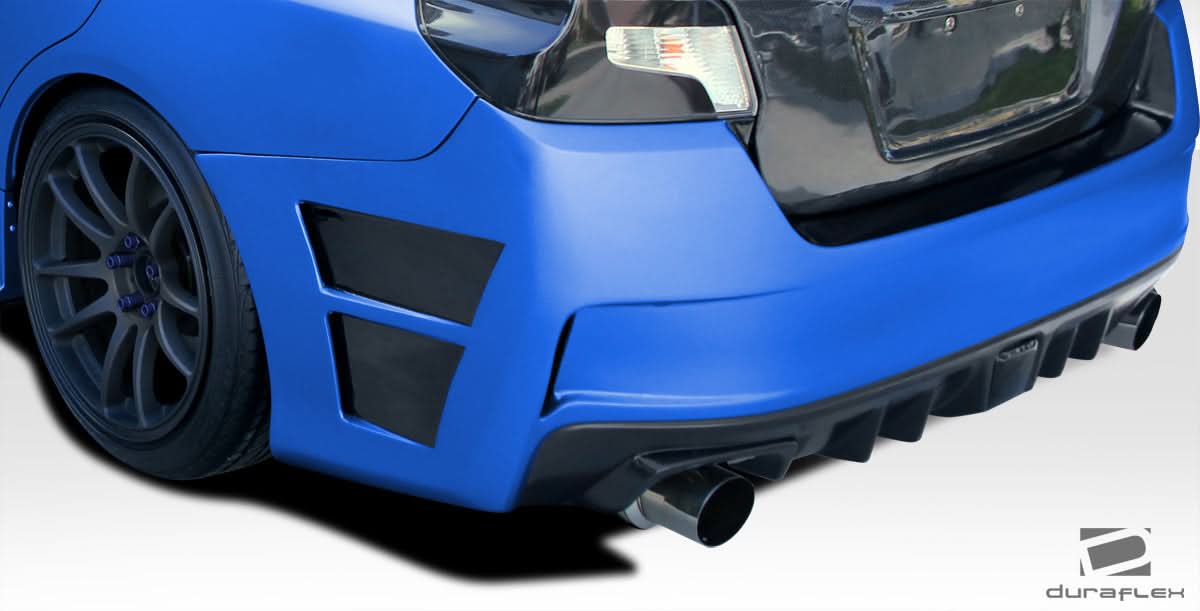 2015-2021 Subaru WRX NBR Concept Style Rear Bumper Cover - FRP