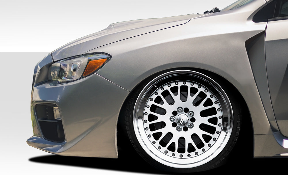 2015-2021 Subaru WRX NBR Concept Style Front Fenders - 2 Piece - FRP