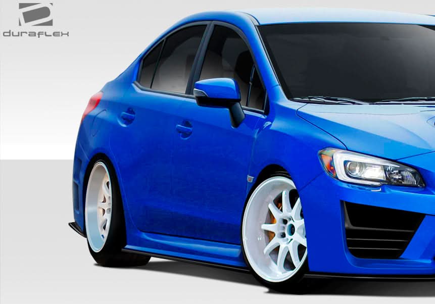 2015-2021 Subaru WRX NBR Concept Style Side Splitters - 2 Piece - FRP