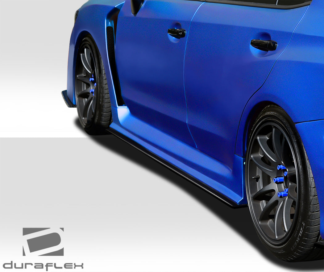 2015-2021 Subaru WRX Duraflex NBR Concept Side Splitters - 2 Piece