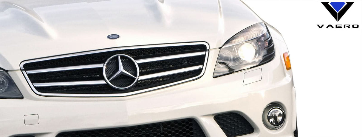 2008-2011 Mercedes C Class C63 Look Conversion Grille - Polypropylene