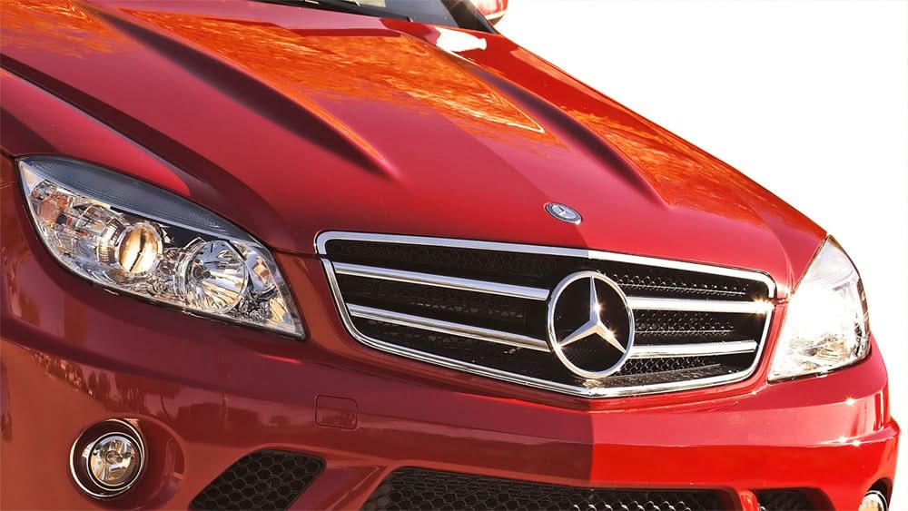 2008-2011 Mercedes C Class C63 Look Conversion Grille - Polypropylene