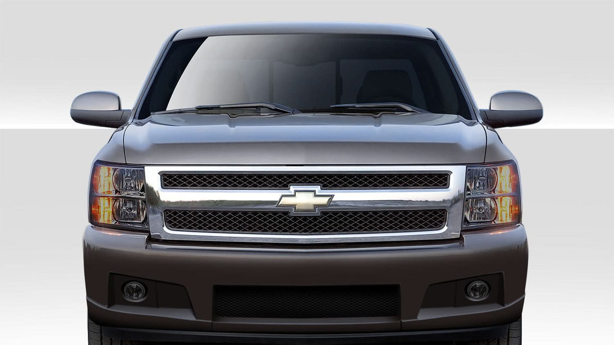 2007-2013 Chevrolet Silverado BT-1 Style Front Bumper Cover - FRP