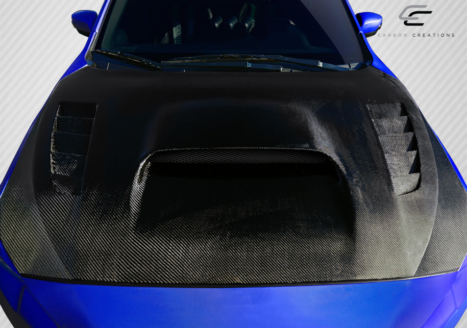 2015-2021 Subaru WRX NBR Concept Style Hood - Carbon Fiber