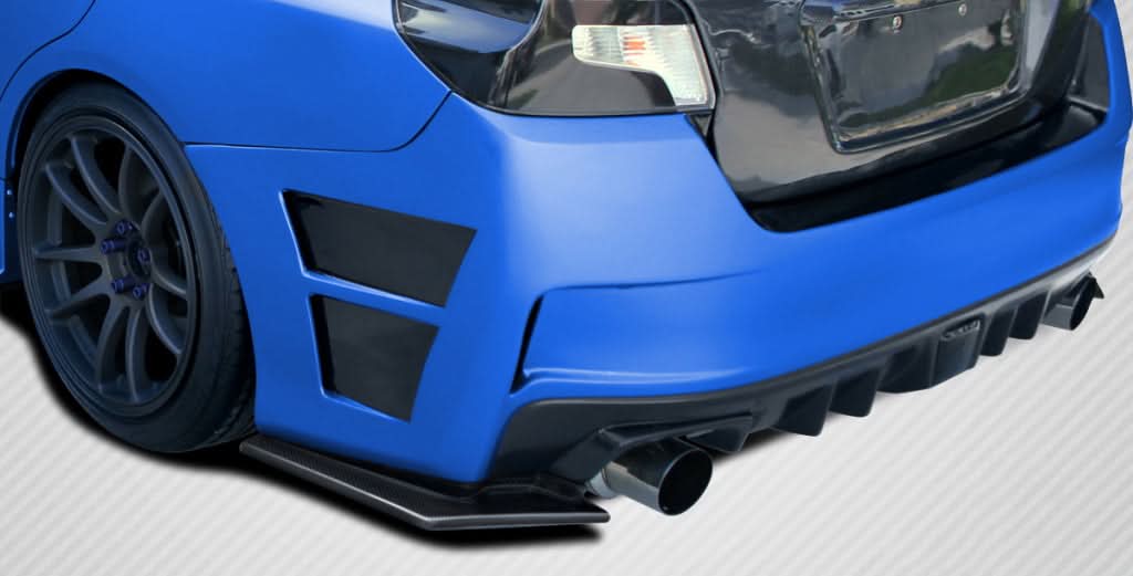 2015-2021 Subaru WRX NBR Concept Style Rear Splitters - Carbon Fiber