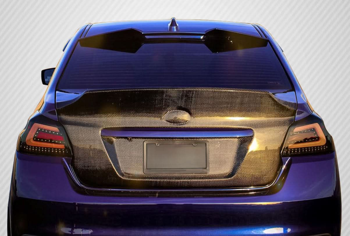 2015-2021 Subaru WRX NBR Concept Style Trunk - Carbon Fiber