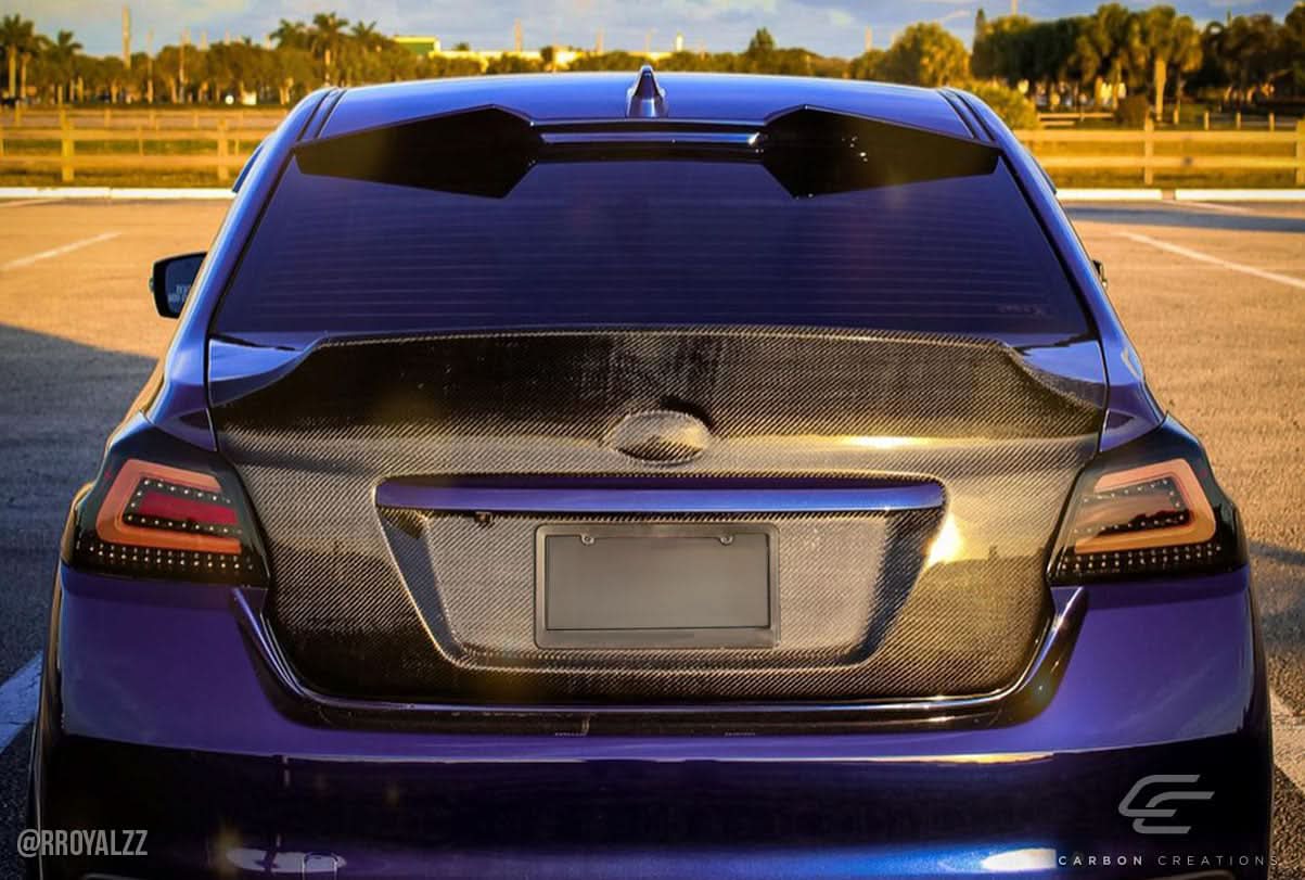 2015-2021 Subaru WRX NBR Concept Style Trunk - Carbon Fiber