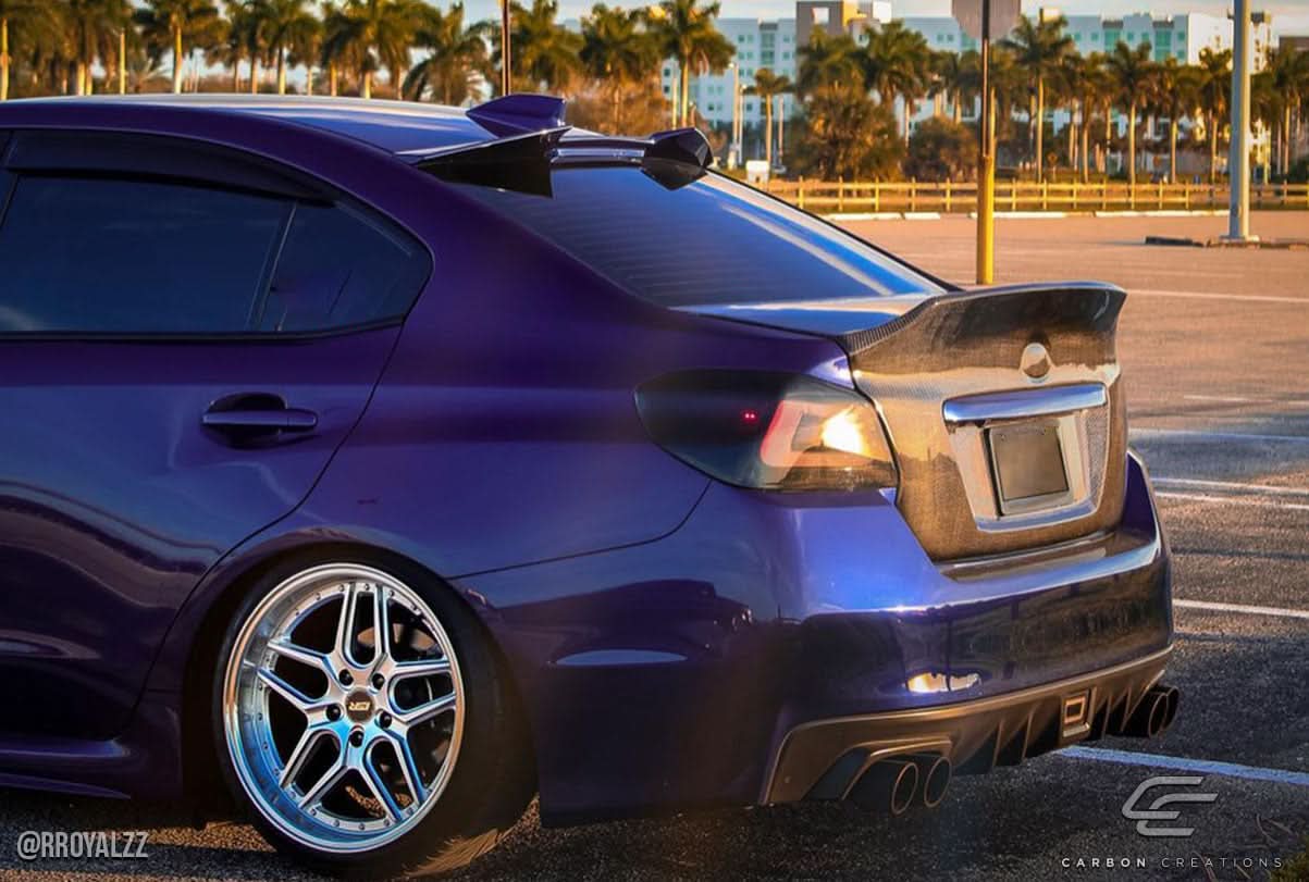 2015-2021 Subaru WRX NBR Concept Style Trunk - Carbon Fiber