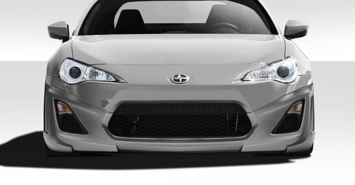 2013-2016 Scion FR-S W-1 Style Front Lip Under Air Dam Spoiler - FRP