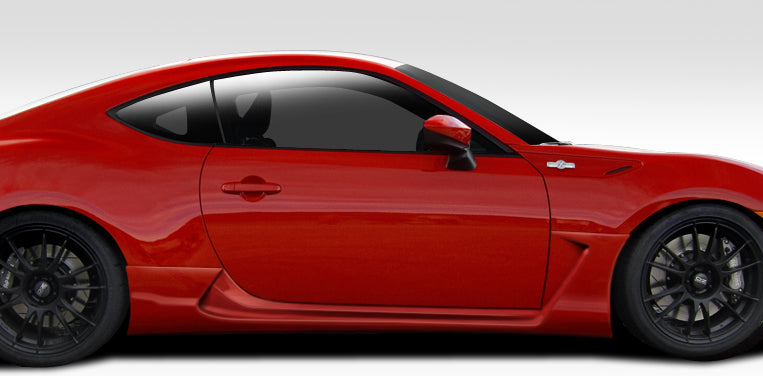 2013-2020 Toyota 86 W-1 Style Side Skirt Rocker Panels - FRP