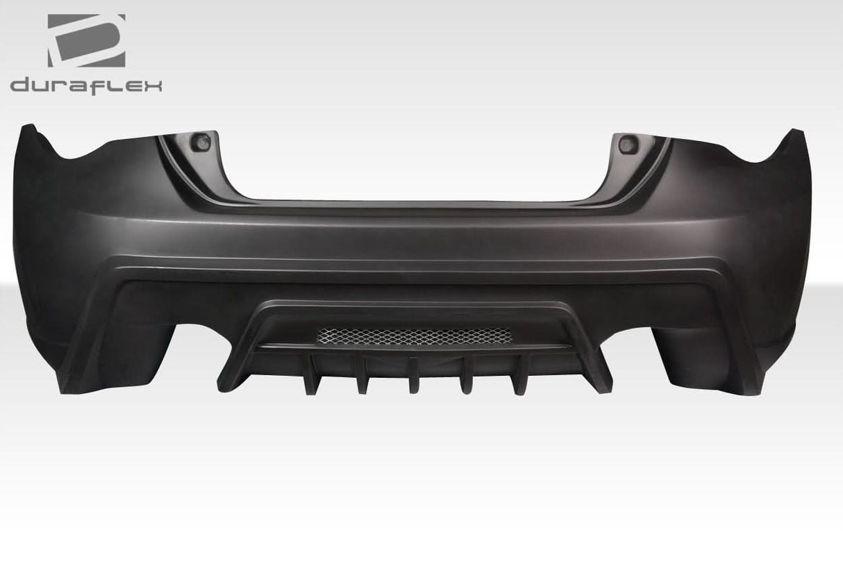 2013-2019 Toyota 86 W-1 Style Rear Bumper Cover - FRP