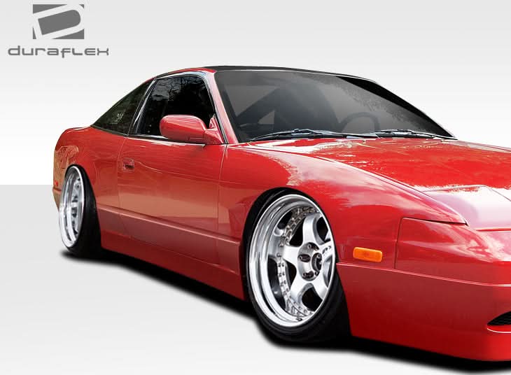 1989-1994 Nissan 240SX S13 Supercool Style Side Skirts - FRP