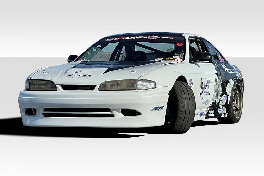 1995-1996 Nissan 240SX Supercool Style Front Bumper Cover - FRP