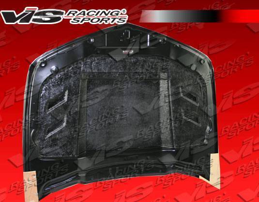 2010-2015 Chevrolet Camaro 2 doors TERMINATOR Style Carbon Fiber Black Hood