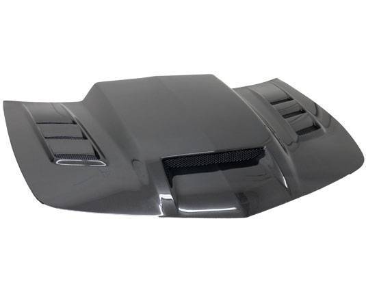 2010-2015 Chevrolet Camaro 2 doors TERMINATOR GT Style Carbon Fiber Black Hood