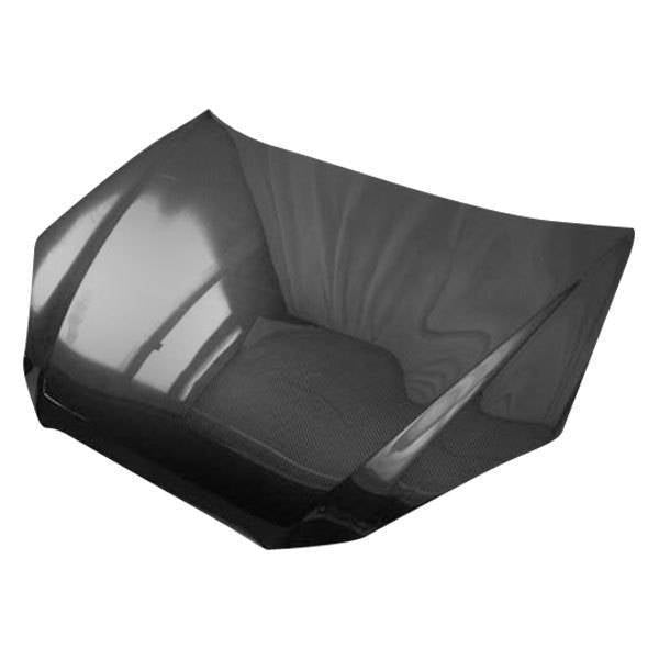 2009-2012 Hyundai Genesis 2 doors OEM Style Carbon Fiber Black Hood