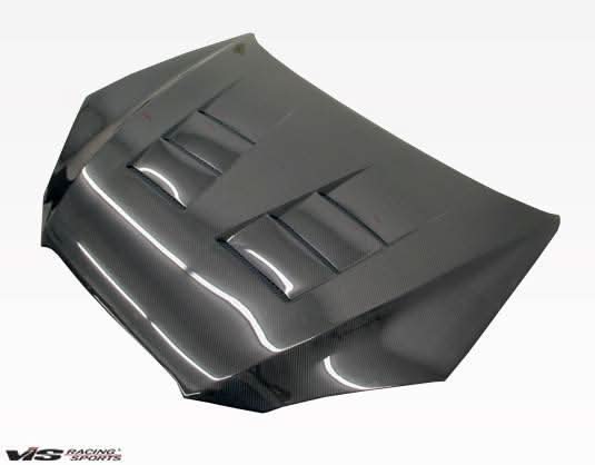 2009-2012 Hyundai Genesis 2 doors TERMINATOR Style Carbon Fiber Black Hood