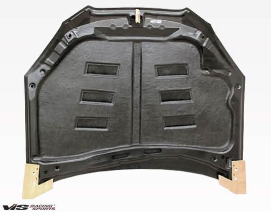 2009-2012 Hyundai Genesis 2 doors TERMINATOR Style Carbon Fiber Black Hood