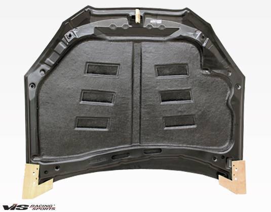 2009-2012 Hyundai Genesis 2 doors TERMINATOR Style Carbon Fiber Black Hood