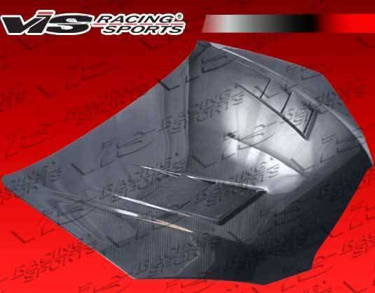 2009-2012 Hyundai Genesis 2 doors TERMINATOR GT Style Carbon Fiber Black Hood