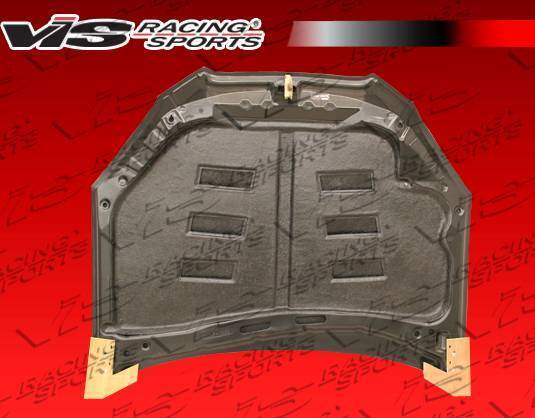 2009-2012 Hyundai Genesis 2 doors TERMINATOR GT Style Carbon Fiber Black Hood