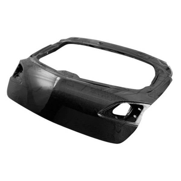 2010-2013 Mazda 3 Hatchback OEM Style Carbon Fiber Black Trunk