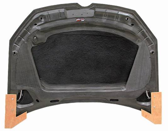 2010-2014 Volkswagen Golf 6 4 doors 2 doors KS Style Carbon Fiber Black Hood