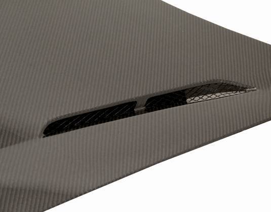 2010-2014 Volkswagen Golf 6 4 doors 2 doors KS Style Carbon Fiber Black Hood