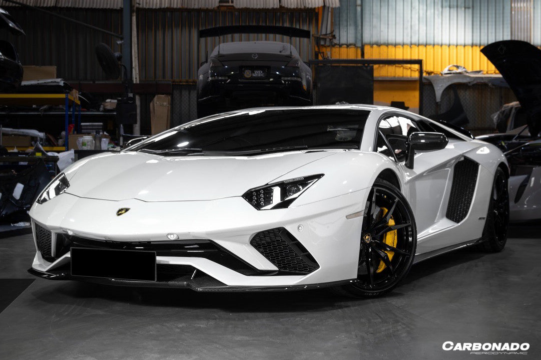 2017-2021 Lamborghini Aventador Autoclave Carbon Fiber Side Skirts Carbonado Oem Fits: LP740 Coupe | Roadster