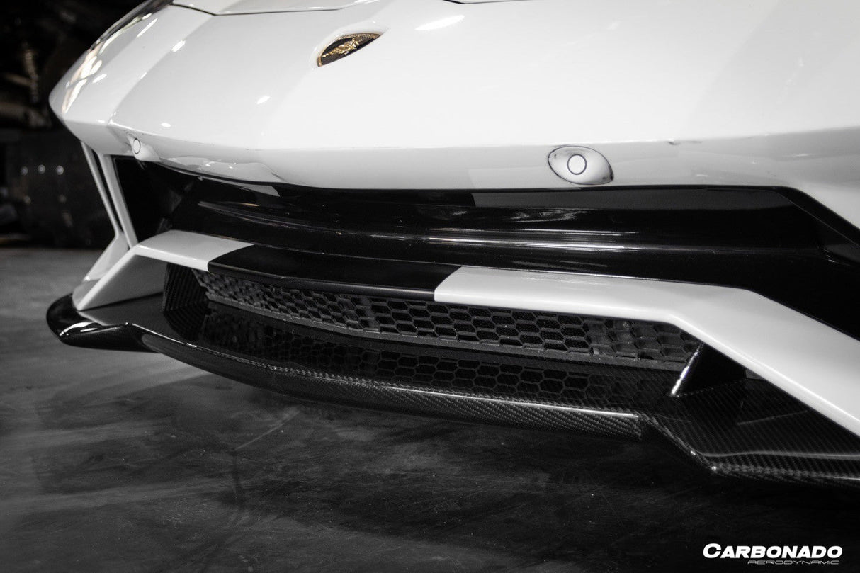 2017-2021 Lamborghini Aventador Autoclave Carbon Fiber Front Lip Carbonado OEM Fits: LP740 Coupe | Roadster