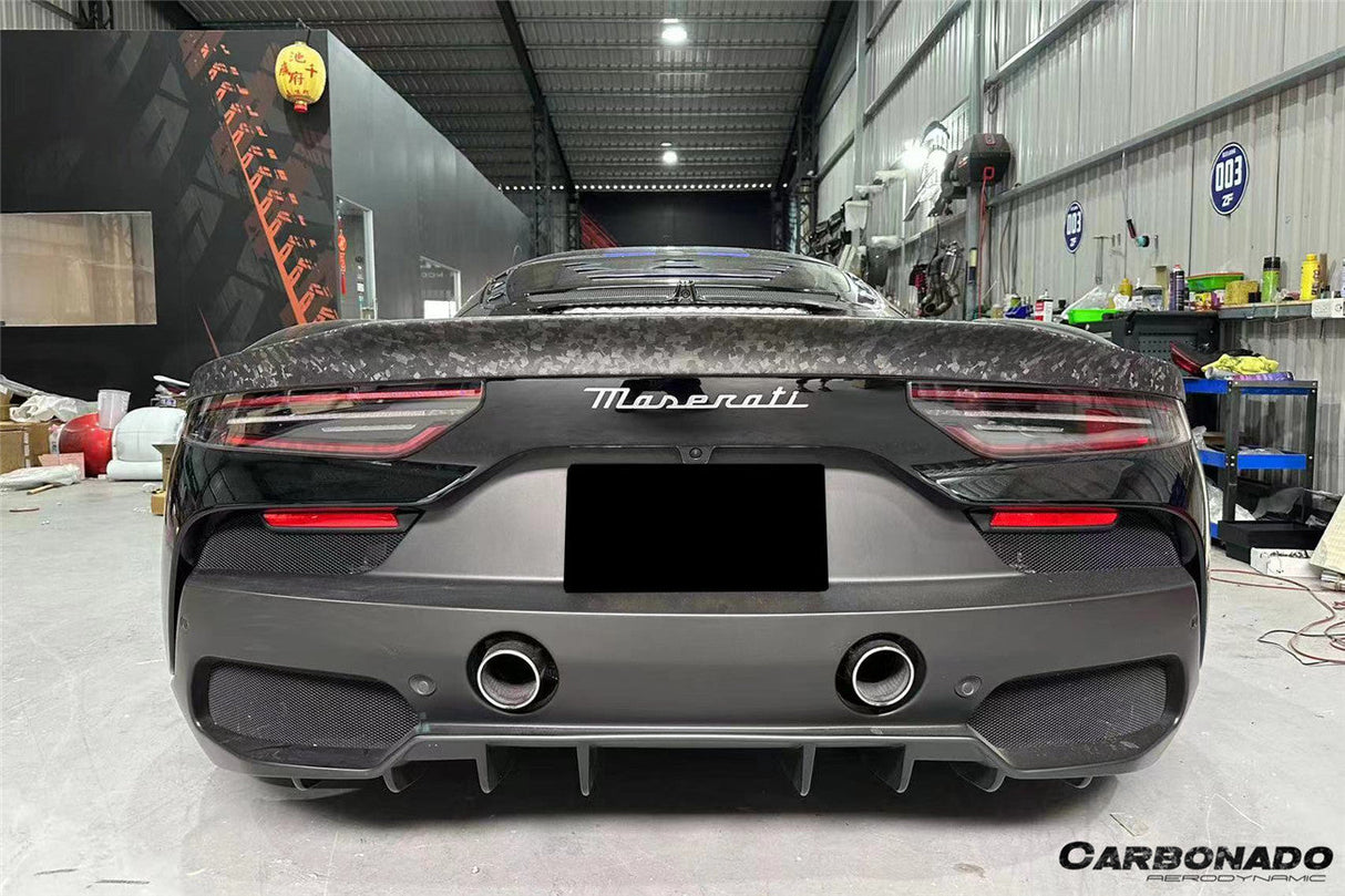 2020-UP Maserati MC20 MCPura SVD Style Dry Carbon Fiber Trunk Spoiler Wing