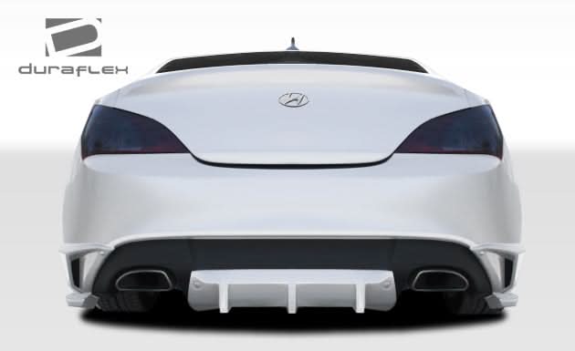 2010-2016 Hyundai Genesis Coupe TP-R Style Rear Lip Spoiler Air Dam - FRP