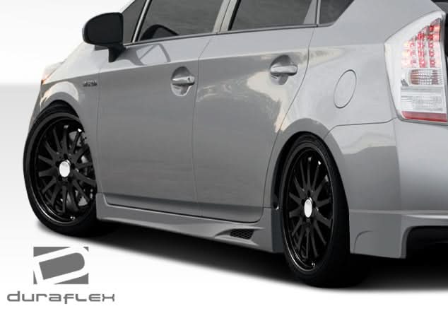 2010-2015 Toyota Prius K-1 Style Side Skirts Rocker Panels - FRP