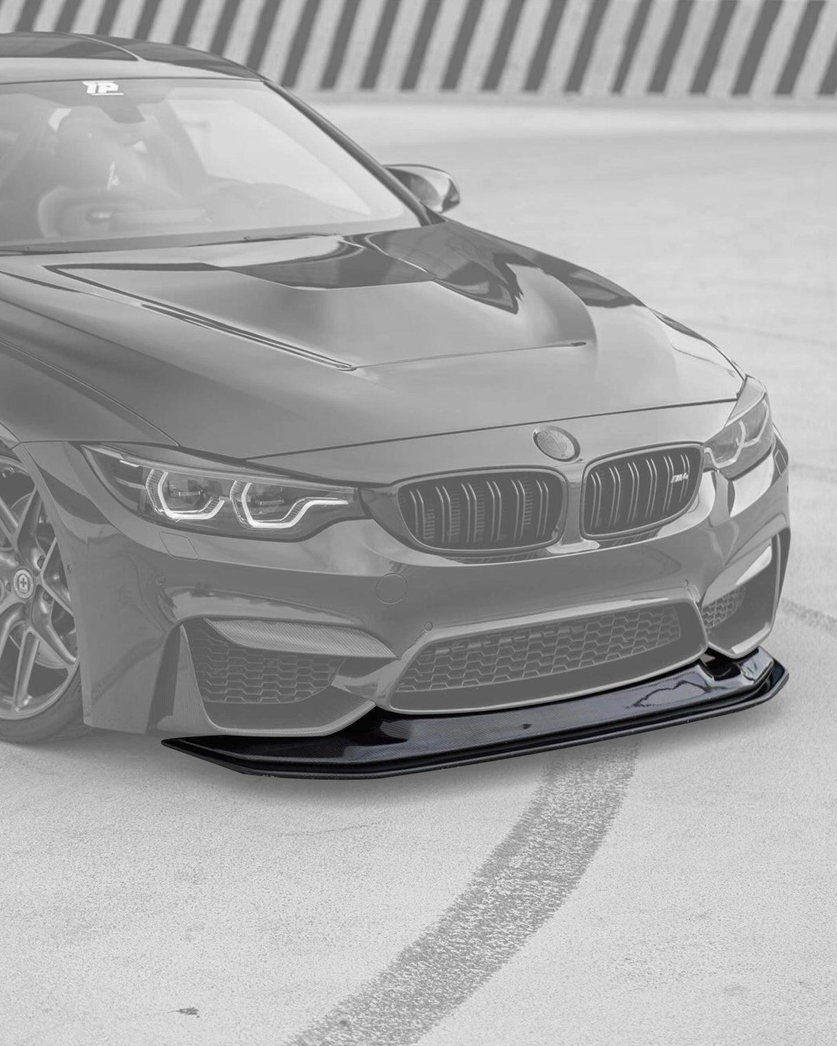 BMW 3 Series F80 M3 F82 F83 M4 GTS Style Carbon Fiber Front Lip (2015 - 2021) - K2 Industries