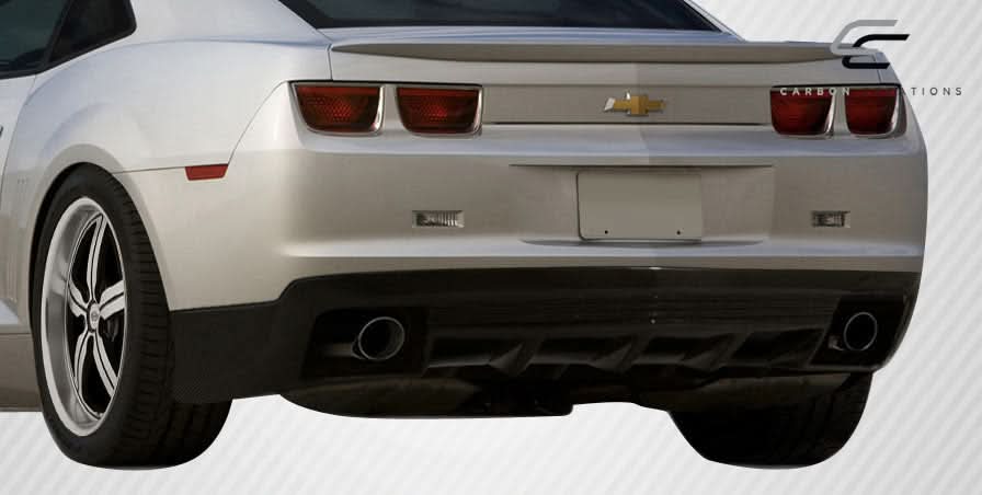 2010-2013 Chevrolet Camaro GM-X Style Rear Lip Under Spoiler - Carbon Fiber