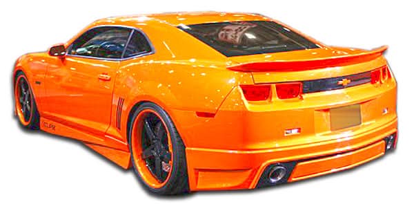 2010-2013 Chevrolet Camaro V6 Racer Style Rear Lip Spoiler - FRP