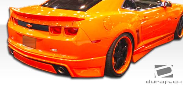 2010-2013 Chevrolet Camaro V6 Racer Style Rear Lip Spoiler - FRP