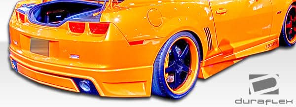 2010-2013 Chevrolet Camaro V6 Racer Style Rear Lip Spoiler - FRP