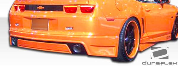 2010-2013 Chevrolet Camaro V6 Racer Style Rear Lip Spoiler - FRP
