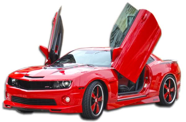 2010-2013 Chevrolet Camaro V8 Racer Style Body Kit - 4 Piece - FRP