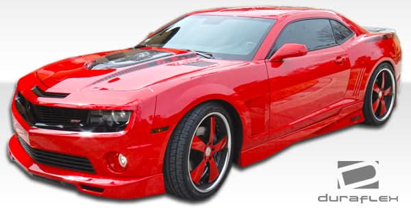 2010-2013 Chevrolet Camaro V8 Racer Style Front Lip Spoiler - FRP