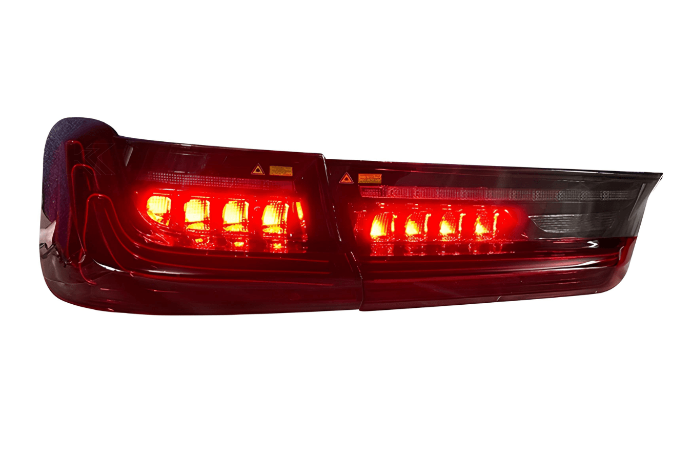 BMW 3 Series G20 G28 Red and Smoked CSL Style Laser Tail Lights (2019-2024) - K2 Industries