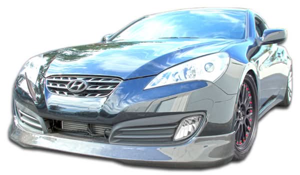 2010-2012 Hyundai Genesis Coupe MS-R Style Front Lip Under Spoiler