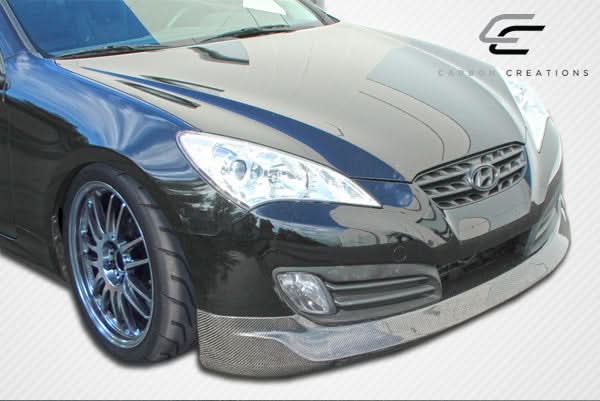 2010-2012 Hyundai Genesis Coupe MS-R Style Front Lip Under Spoiler