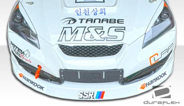 2010-2012 Hyundai Genesis Coupe MS-R Style Body Kit 4 Piece - FRP