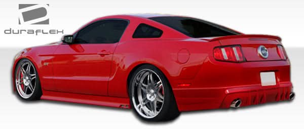 2005-2014 Ford Mustang Racer 3 Style Side Skirts Rocker Panels - FRP